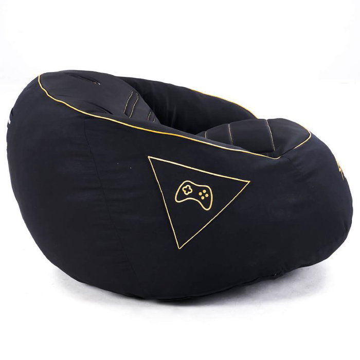 Stinger By Woxter Puff Stinger Gaming Negro y Dorado con Relleno